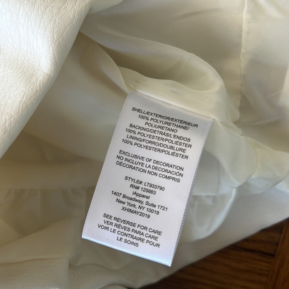 Limited Too Pleather Jacket - Picture 6 of 7